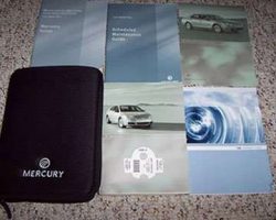 2007 Mercury Milan Owner's Manual Set
