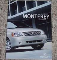 2007 Mercury Monterey Owner's Manual
