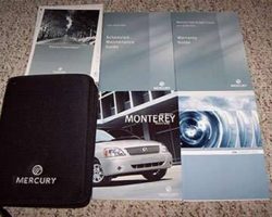 2007 Mercury Monterey Owner's Manual Set