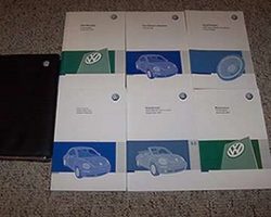 2007 Volkswagen New Beetle Convertible Owner's Manual Set