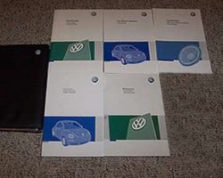 2007 Volkswagen New Beetle Owner's Manual Set