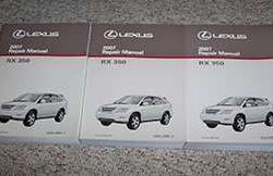 2007 Lexus RX350 Service Repair Manual
