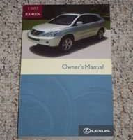 2007 Lexus RX400h Owner's Manual