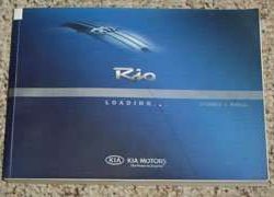 2007 Kia Rio Owner's Manual