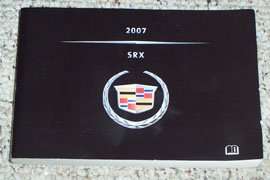 2007 Cadillac SRX Owner's Manual