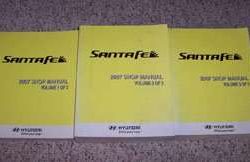 2007 Hyundai Santa Fe Service Manual