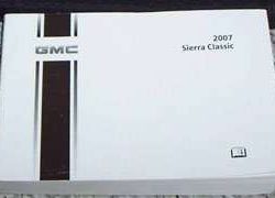2007 GMC Sierra Classic Owner's Manual