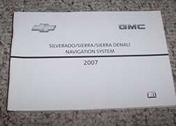 2007 Chevrolet Silverado Navigation System Owner's Manual
