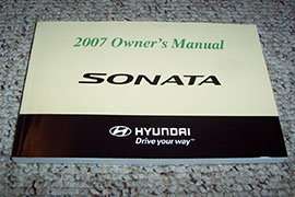 2007 Hyundai Sonata Owner's Manual