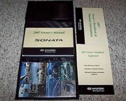 2007 Hyundai Sonata Owner's Manual Set