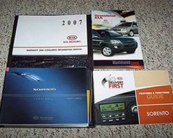 2007 Kia Sorento Owner's Manual Set