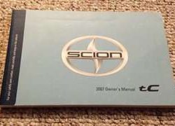 2007 Scion tC Owner's Manual