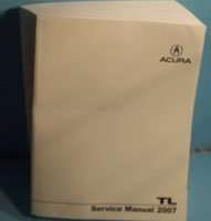2007 Acura TL Service Manual