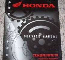 2007 Honda Rancher TRX420FE, TRX420FM, TRX420TE, TRX420TM Service Manual