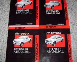 2007 Toyota Tacoma Service Manual