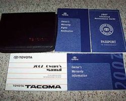 2007 Toyota Tacoma Owner's Manual Set