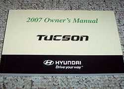 2007 Hyundai Tucson Owner's Manual