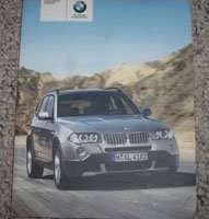 2007 BMW X3 Owner's Operator Manual User Guide