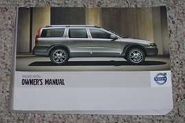 2007 Volvo XC70 Owner's Manual
