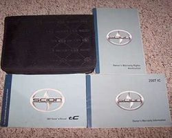 2007 Scion tC Owner's Manual Set
