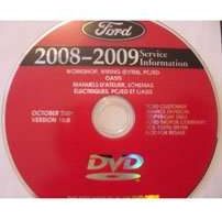 2009 Mercury Mariner Hybrid Service Manual DVD