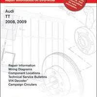 2008 Audi TT Service Manual DVD