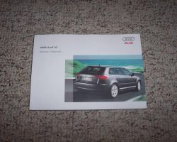 2008 Audi A3 Owner's Manual