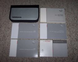 2008 Nissan Altima Owner's Manual Set