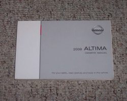 2008 Nissan Altima Owner's Manual