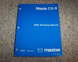 2008 Mazda CX-9 Workshop Service Manual