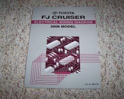 2008 Toyota FJ Cruiser Electrical Wiring Diagram Manual