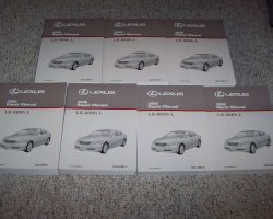2008 Lexus LS600h & LS600h L Service Manual