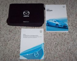 2008 Mazda5 Owner's Manual Set