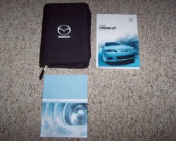 2008 Mazda6 Owner's Manual Set