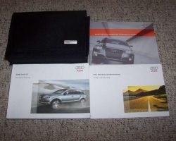2008 Audi Q7 Owner's Manual Set