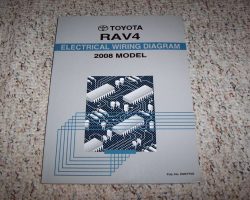2008 Toyota Rav4 Electrical Wiring Diagram Manual