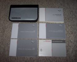 2008 Nissan Rogue Owner's Manual Set