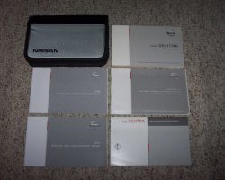2008 Nissan Sentra Owner's Manual Set
