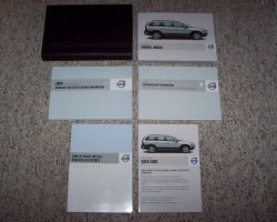 2008 Volvo XC70 Owner's Manual Set