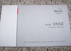 2008 Nissan 350Z Owner's Manual