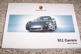 2008 Porsche 911 Carrera Owner Operator User Guide Manual
