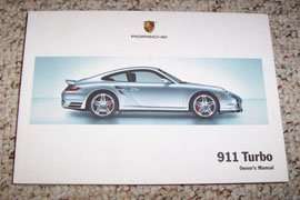 2008 Porsche 911 Turbo Owner's Manual