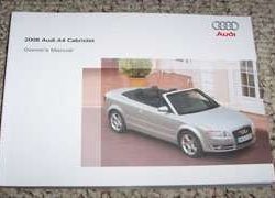 2008 Audi A4 Cabriolet Owner's Manual