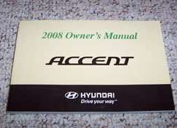 2008 Hyundai Accent Owner's Manual