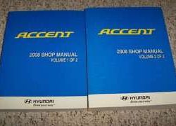 2008 Hyundai Accent Shop Service Repair Manual
