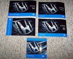 2008 Honda Accord Coupe Owner's Manual Set