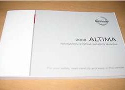 2008 Nissan Altima Navigation System Owner's Manual