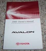 2008 Toyota Avalon Owner's Manual