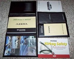 2008 Hyundai Azera Owner's Manual Set