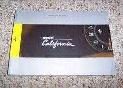 2008 Ferrari California Owner's Manual